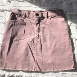 Pink skirt